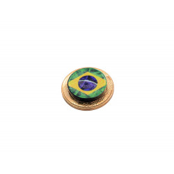 Cartela imã para quadro magnético - Brasil - 20x3 mm - Brasil